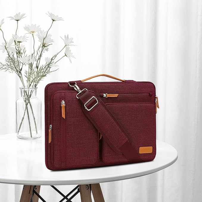 MOSISO 360 Protective Laptop Shoulder Bag, 15 inch Computer Bag Compatible - Image 7