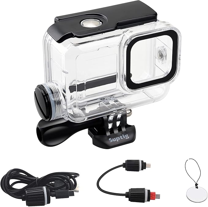 Suptig Waterproof Housing for GoPro Hero 13-9, Dive to 164Ft - Image 5