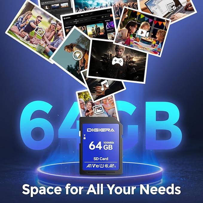 64GB CS100 SDXC UHS-I Memory Card - Image 3