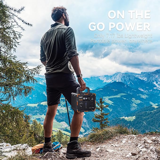 EM300 Portable Solar Station, 259Wh LiFePO4 Battery, 65W USB-C PD Fast Charging - Image 7