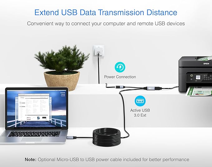 BlueRigger USB 3.0 Extension Cable - Image 4