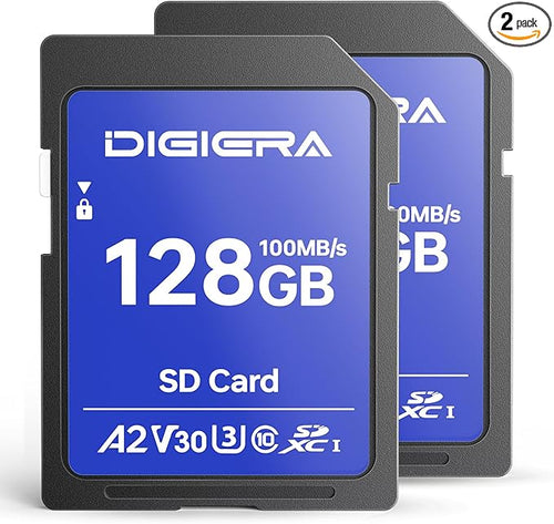 128GB CS100 SDXC UHS-I Memory Card by DIGIERA