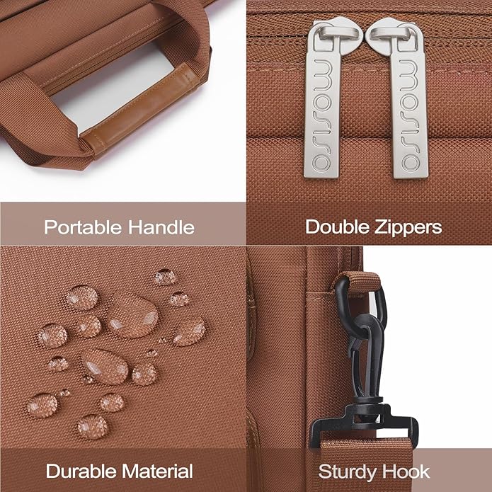 MOSISO Laptop Shoulder Bag, Computer Bag - Image 4