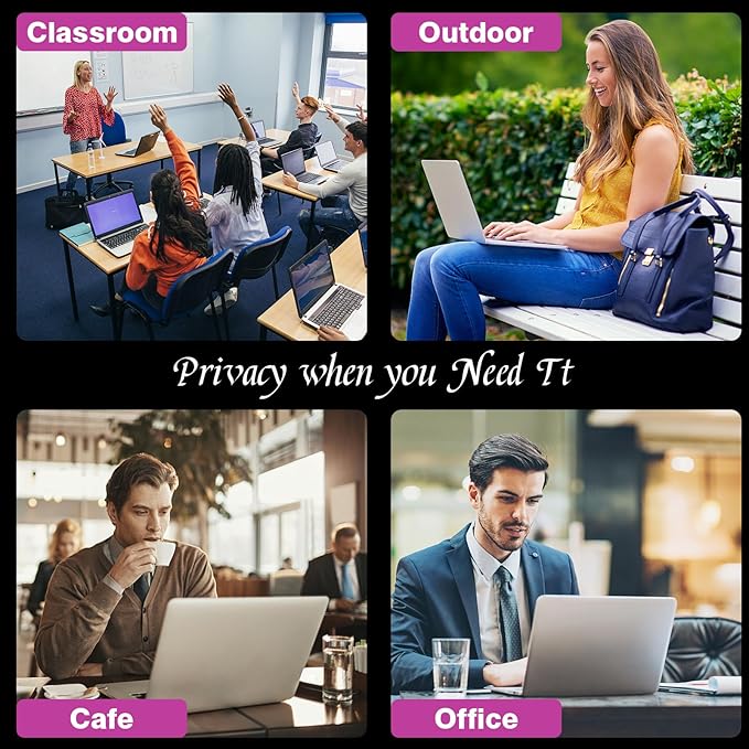 PYS Magnetic Laptop Privacy Screen 13.3 Inch - Image 9