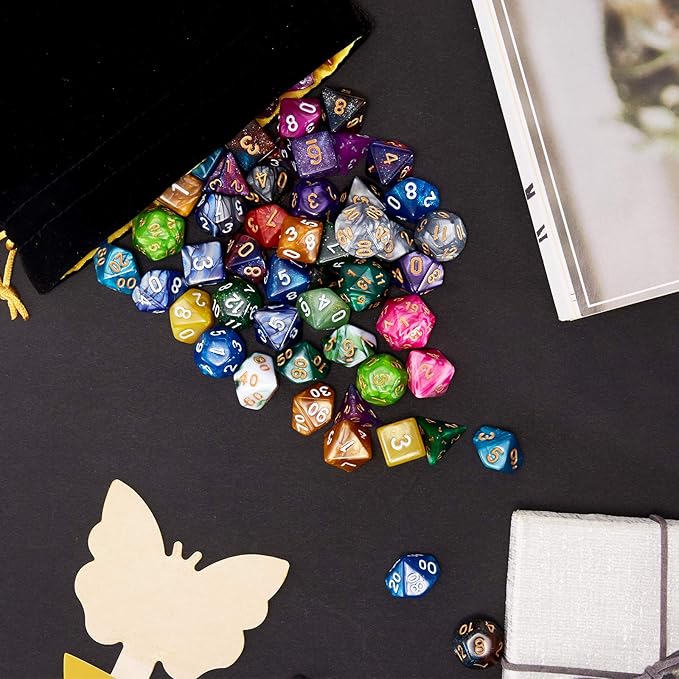 DND Dice Set, 25 X 7 Polyhedral Dice - Image 4