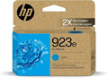HP 923e EvoMore High Yield Cyan Ink Cartridge | Works OfficeJet 8120 Series by HP