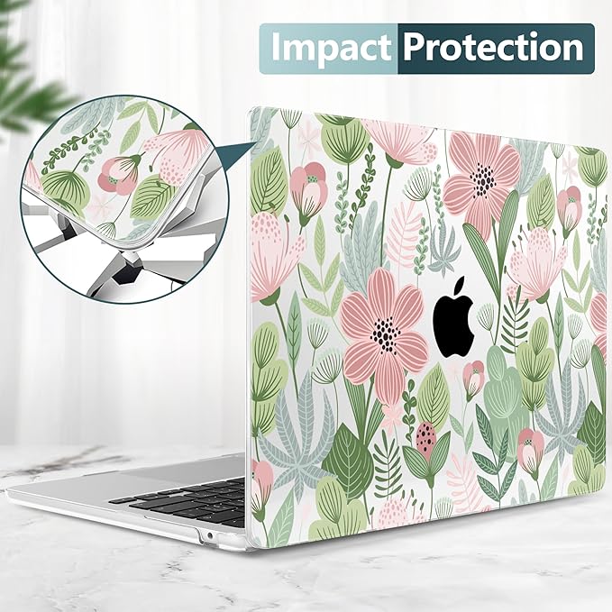 TWOLSKOO Compatible with M4 MacBook Air 15 inch Case 2025-2023 Released Model - Image 6