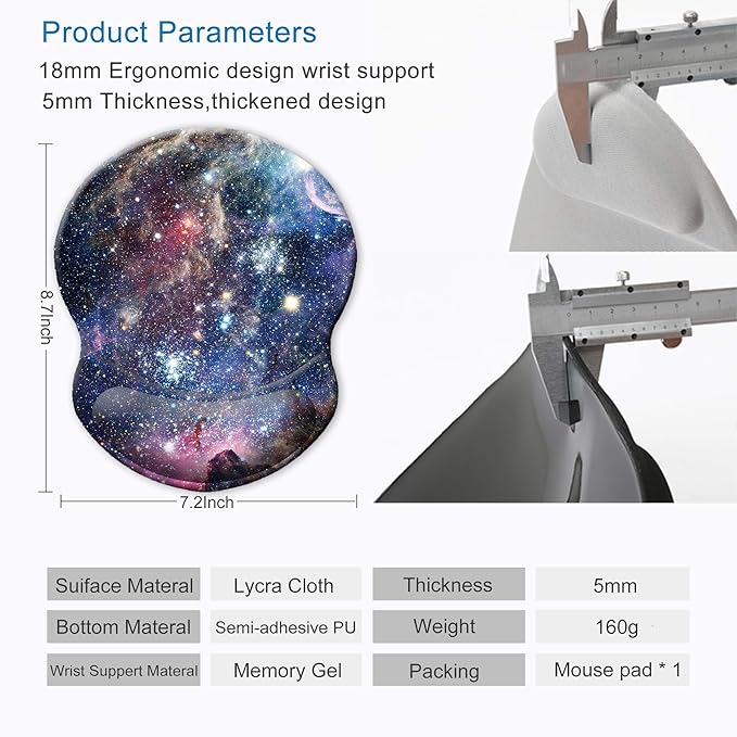 ITNRSIIET Ergonomic Mouse Pad - Image 5
