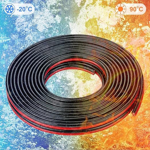 10 Gauge Wire 20FT Tinned Copper Wire-2 Conductor Parallel Wire Insulated - Image 6
