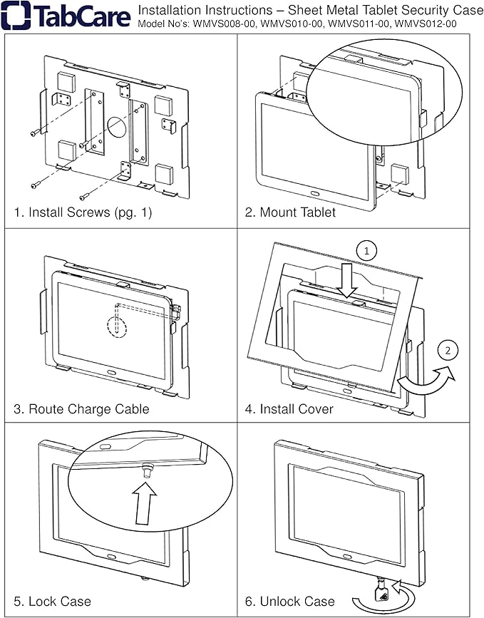 TABcare Locking Security Metal Case - Image 5