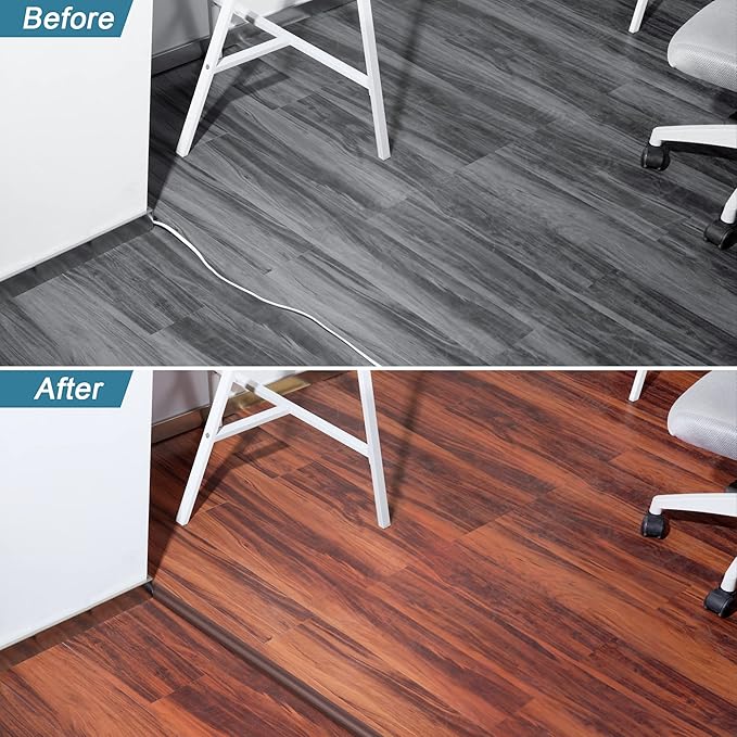 5.5FT Floor Cord Cover, Large Size Extension Cord Covers - Image 6