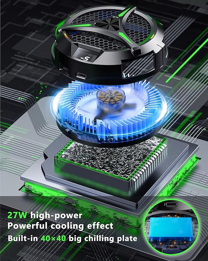 Magnetic Cooler for iPad, Tablet Cooler for ipad/Surface pro/Samsung Tab - Image 7