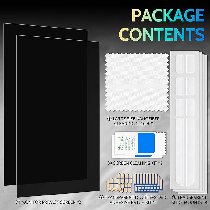 27 Inch Privacy Screen for Computer Monitor 16:9 Aspect Ratio, Eye Protection - Image 8