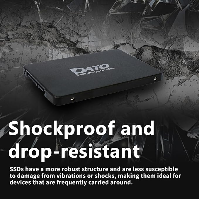DATO 1TB SSD 2.5" SATA III Internal Solid State Drive, 3D NAND, SLC Cache - Image 5