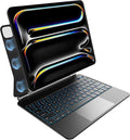 nimin Keyboard Case for iPad Pro 13 inch 2024, Magnetic Attach, 7-Color by nimin