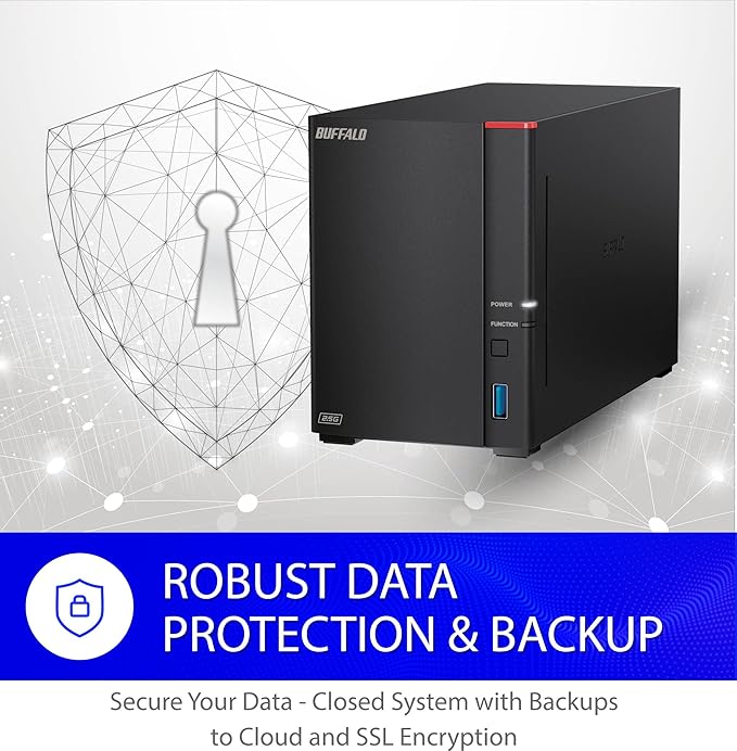 BUFFALO LinkStation SoHo 720 2-Bay Professional Office NAS 8TB - Image 7