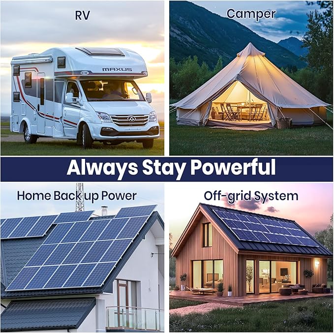 12V 200Ah LiFePO4 Battery, 2560Wh Lithium Deep Cycle Marine/RV Battery - Image 5