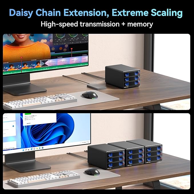 3 Bay 10Gbps Hard Drive Enclosure - Image 5