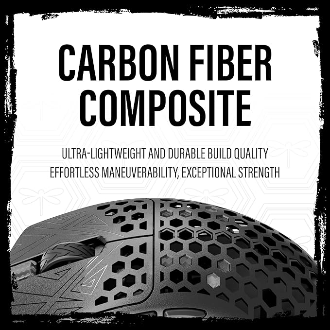 Arbiter Akitsu 8K Carbon Fiber Composite Gaming Mouse - Image 2