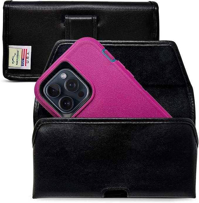Turtleback Belt Holder for iPhone 16 Pro Max, 15 Pro Max, 14 Pro Max -Large- by Turtleback