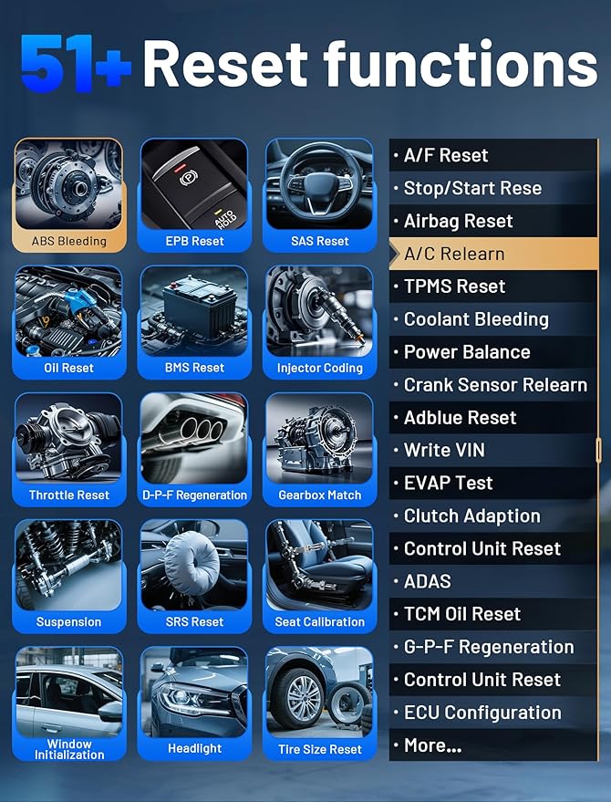 XTOOL IP919 PRO Scan Tool, ECU Programming Car OBD2 Scanner - Image 4
