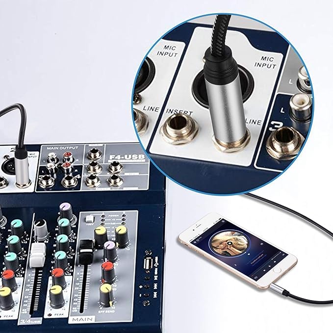 3.5 mm to 6.35 mm Audio Cable 3Ft, Amplifiers - Image 7