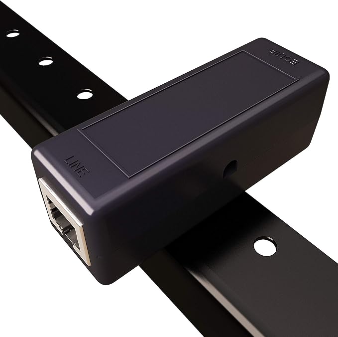 Ethernet Surge Protector 19" RackMount PoE+ Gigabit -Gas Discharge Tube -RJ45 - Image 5