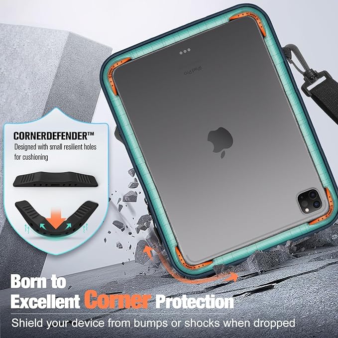 MoKo 12.9 Inch Tablet Sleeve Bag, Fits 13 Inch New iPad Pro M4 & Air M2 2024 - Image 3