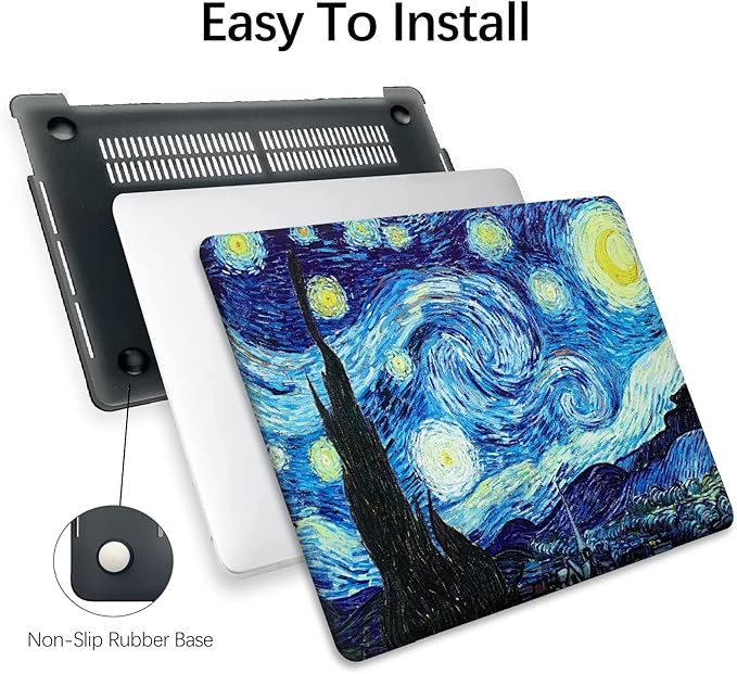 Compatible with MacBook Pro 13 inch Art Case Skin, 2020-2016 Release - Image 5
