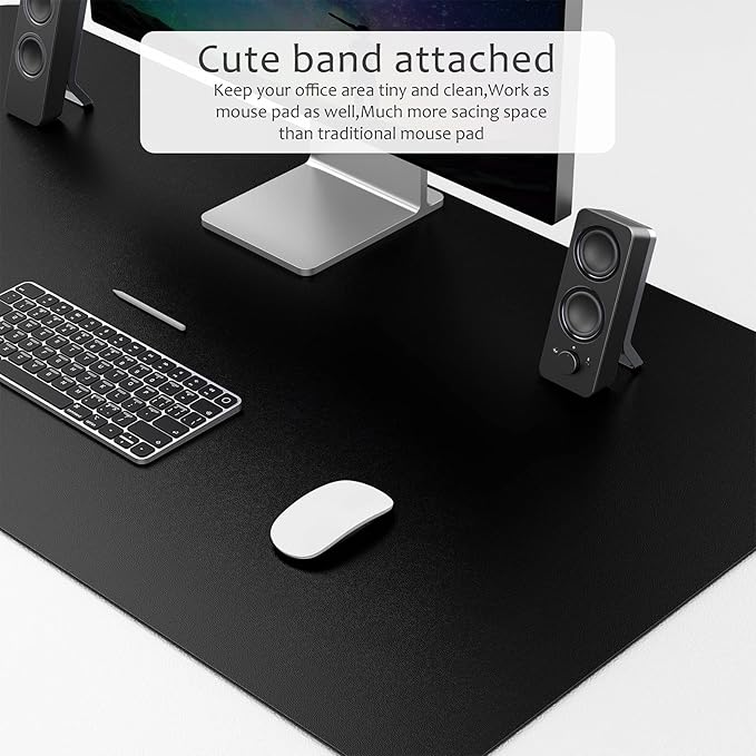 Dual-Sided Multifunctional Desk Pad, 47.2" x 23.6" Desk Mat, Waterproof Desk - Image 5