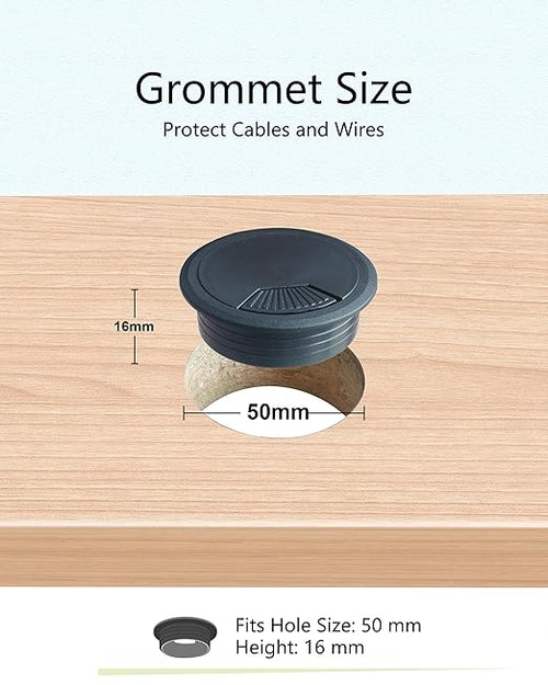 10 Pack Desk Grommet 50mm Bi-Metal Hole Saw Kit - Image 2