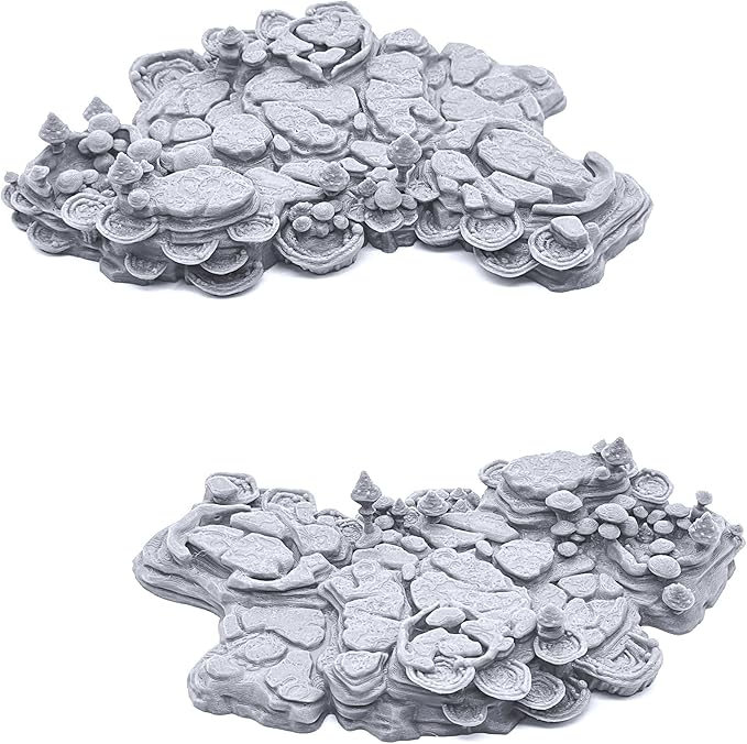 EnderToys Shroom Grotto Floors by Printable Scenery, 3D Printed Tabletop RPG - Image 7