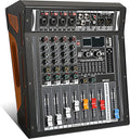 Audio Mixer 4 Channel, DJ Mixer by jindaaudio