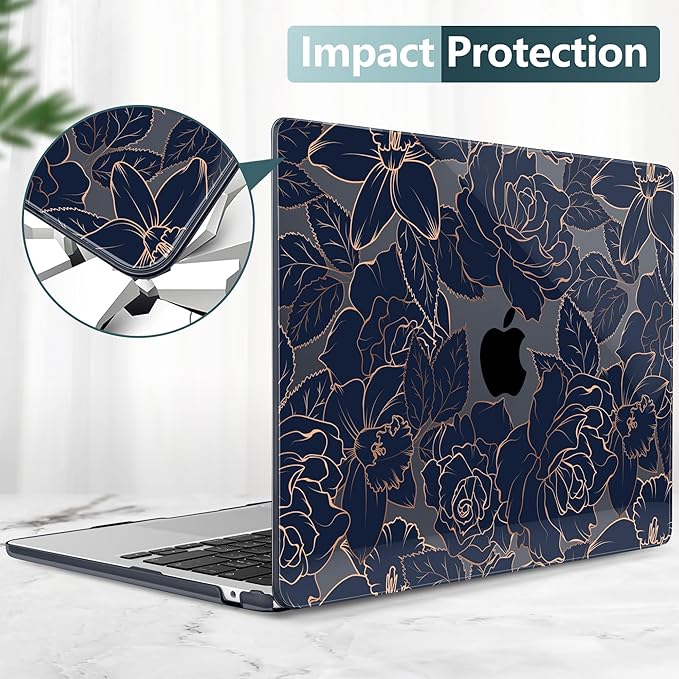 TWOLSKOO for M4 MacBook Air 13.6 inch Case 2025-2022 Release M4 A3240 M3 A3113 - Image 6