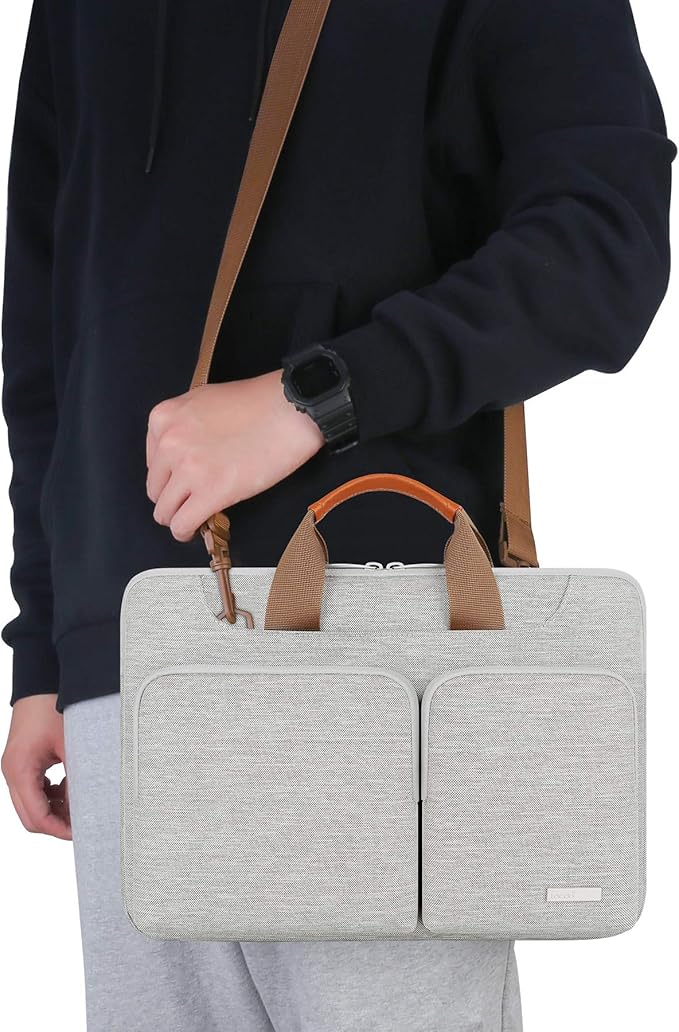 Lacdo 360° Protective Laptop Shoulder Bag - Image 6
