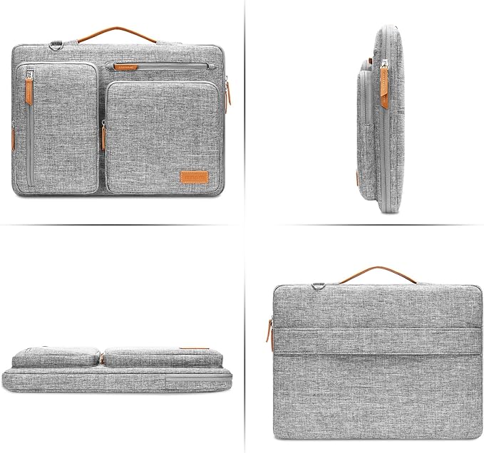 MOSISO 360 Protective Laptop Shoulder Bag, 15 inch Computer Bag Compatible - Image 5