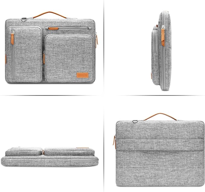MOSISO 360 Protective Laptop Shoulder Bag, 13 inch Computer Bags Compatible - Image 5