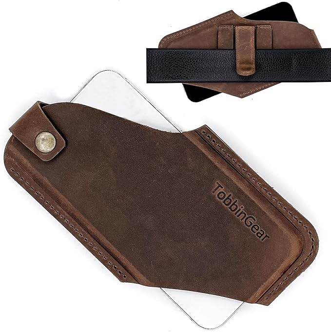 TobbinGear Leather Cell Phone Holster by TobbinGear