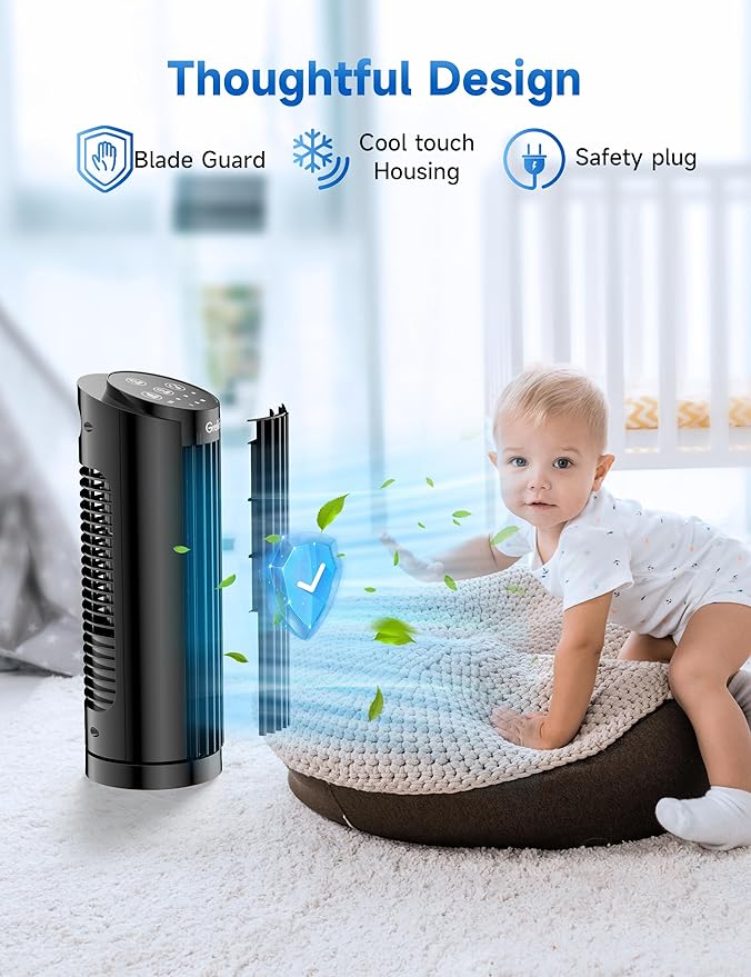 Grelife Tower Fan, Quiet Fans - Image 3