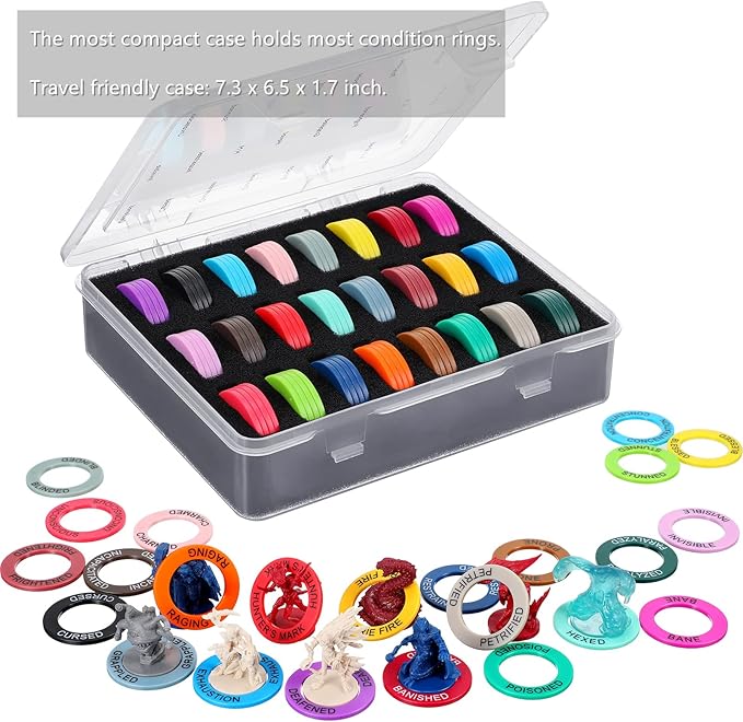 Upgraded ALIZERO DND Miniatures Condition Rings - Image 7