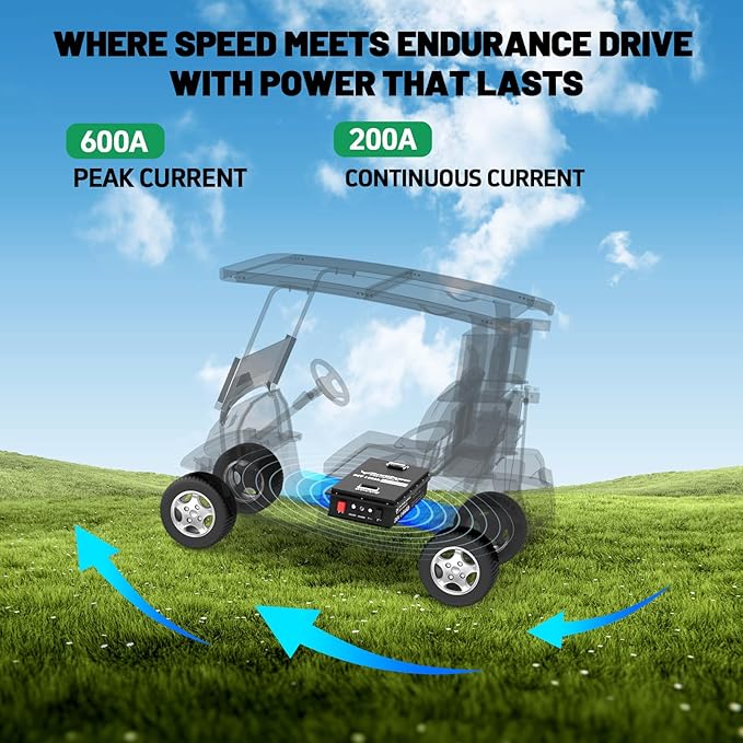 36V 166Ah Golf Cart Lithium LiFePO4 Battery - Image 4