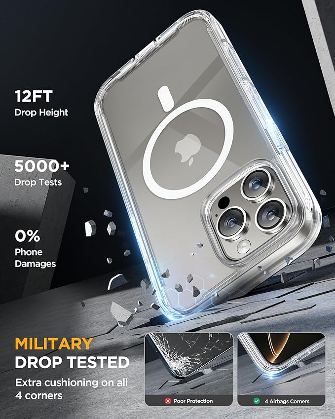 Miracase for iPhone 16 Pro Max Case 6.9'', Full-Body Bumper Phone case - Image 5