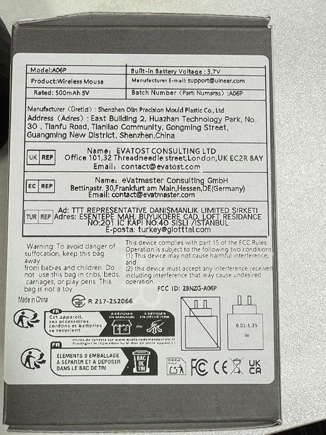 Vertical Mouse Wireless, 2.4G Rechargeable Mouse - Image 7