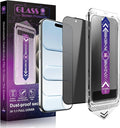 Privacy Screen Protector for iPhone Air 6.5-Inch, Auto Dust Removal, 9H by Unknown