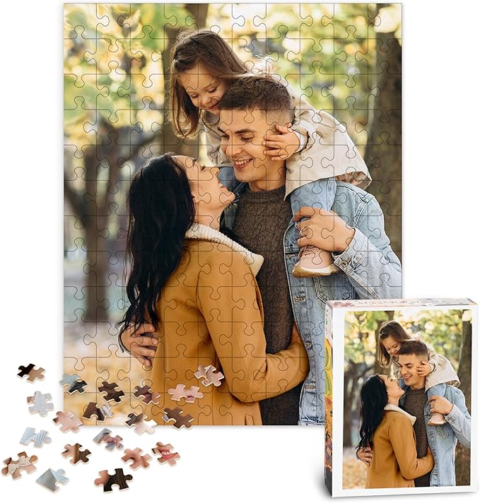 Easycosy Custom Photo Puzzles 35/70/120/300/500/1000 Pieces by Easycosy