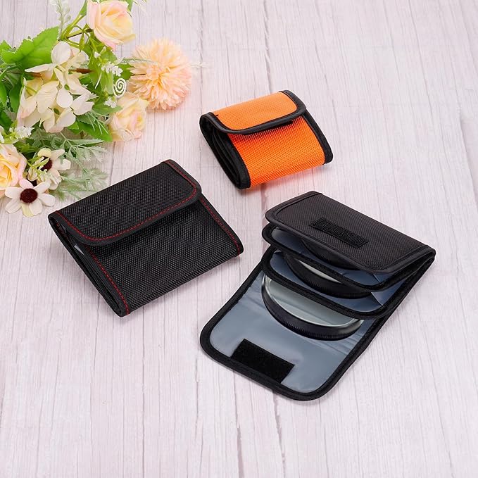 PATIKIL Lens Filter Case, 4-Pocket Camera Filter Case Portable Lens Filter - Image 5