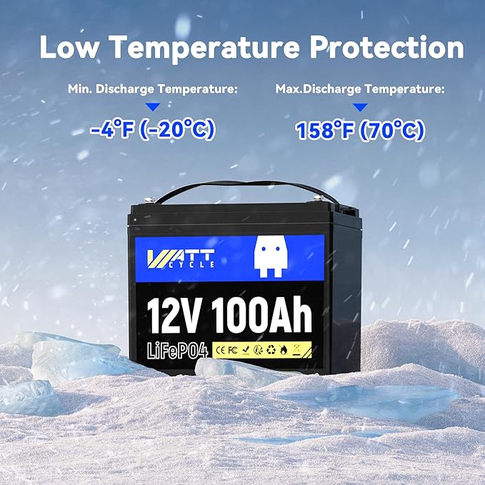 12V 100Ah LiFePO4 Lithium Battery - Image 5