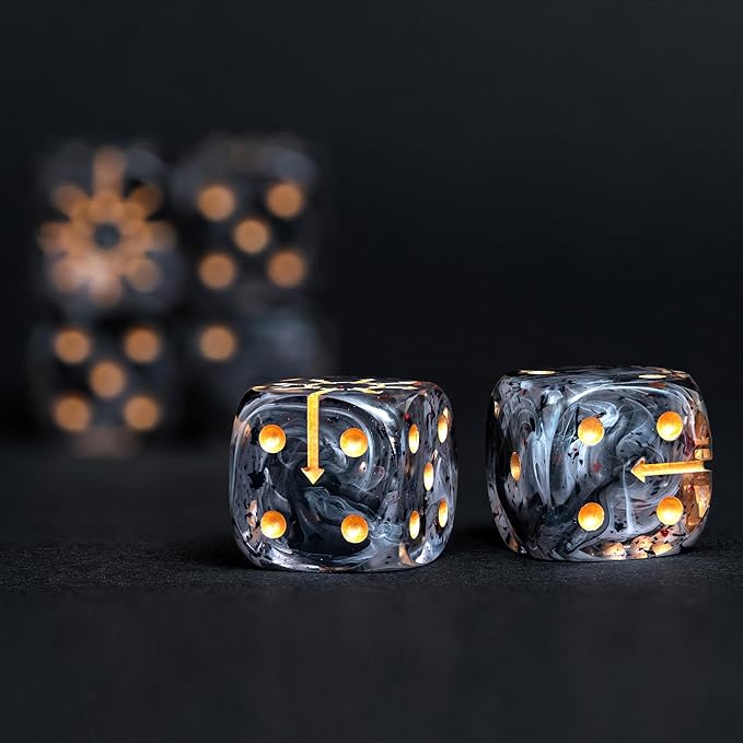 Chaos D6 Dice Set – 10 x 16mm Resin Dice - Image 6