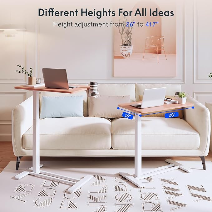 FLEXISPOT H7 Adjustable Overbed Bedside Table - Image 4