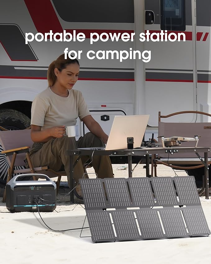 Solar Generator 600W, Portable Power Station - Image 6